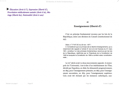 50 libertés et droits fondamentaux, Arlette Heymann-doat, Dalloz