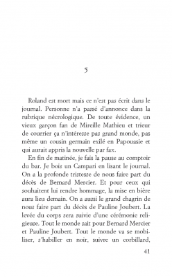 Roland est mort, Nicolas Robin, Éditions Le livre de Poche