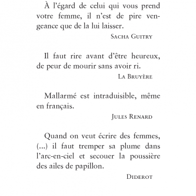 Perles de vie, René de Obaldia, Éditions Grasset