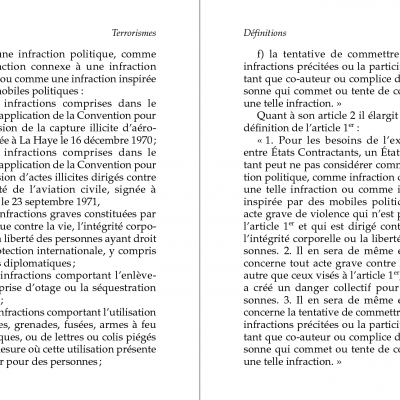 Terrorismes, C. Soulle, A. Bauer, Dalloz