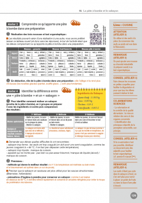 Cuisine BAC PRO - 1ère-Term. Prof Guide pédagogique et corrigés pour les enseignants
