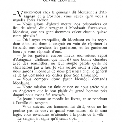 Les Trois Mousquetaires – Vingt ans après, Alexandre Dumas