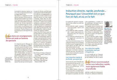 TRANSES n°1, Dossier La consicence, Thierry Servillat, Antoine Bioy